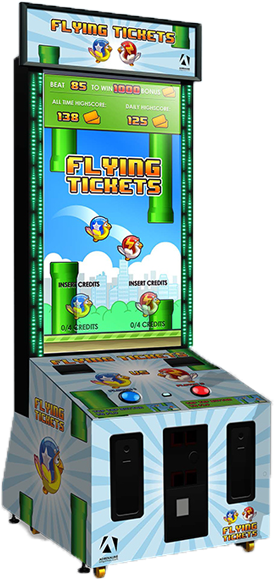 Flying Tickets Redemption Game (600x600), Png Download