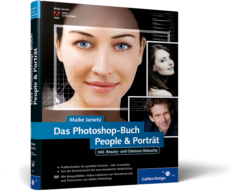 Das Photoshop Buch People & Porträt - Flyer (965x800), Png Download