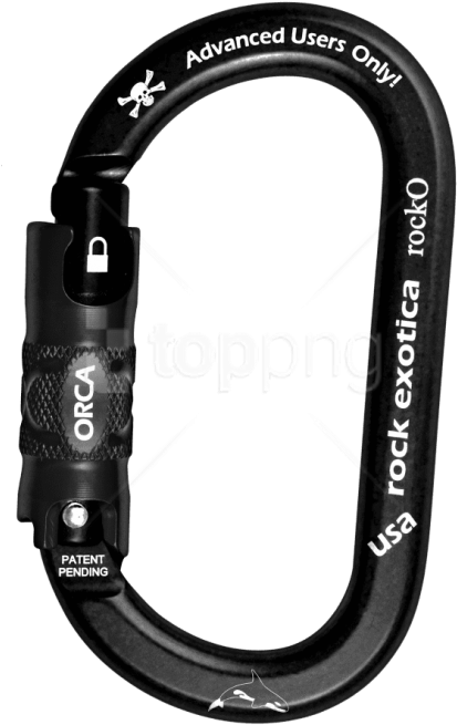 Download Carabiner Png Images Background - Rock Exotica Rock O (480x695), Png Download
