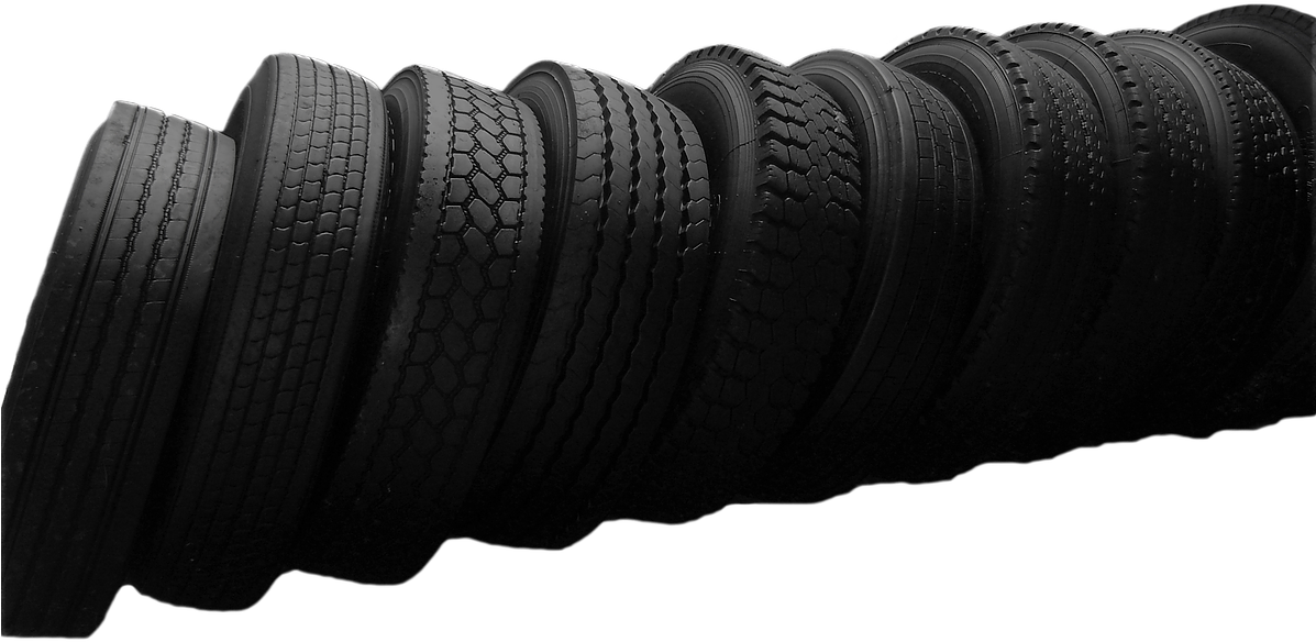 Used Truck Tires - Tread (1196x897), Png Download