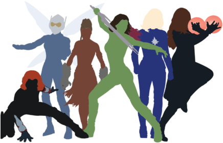 Marvel's Femme Fatale Take The Spotlight - Illustration (475x300), Png Download