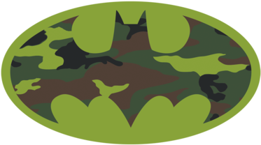 Batman Camo Logo Men's Tank - Plantilla De Batman (400x313), Png Download