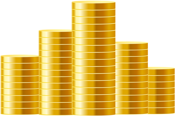 Gold Coins Png Image - Nerf N-strike Elite Rampage Xd (600x398), Png Download