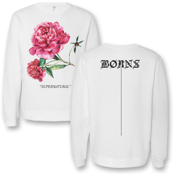Supernatural Rose Crewneck Sweatshirt - Crew Neck (600x600), Png Download