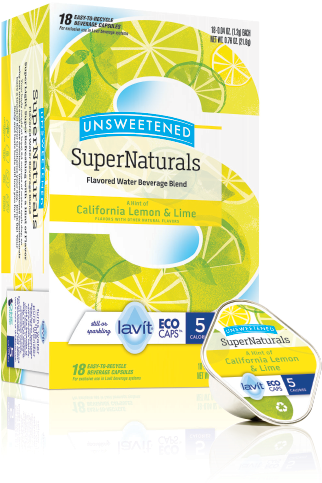 Unsweetened Supernatural Ca Lemon Lime - Lemon (350x500), Png Download
