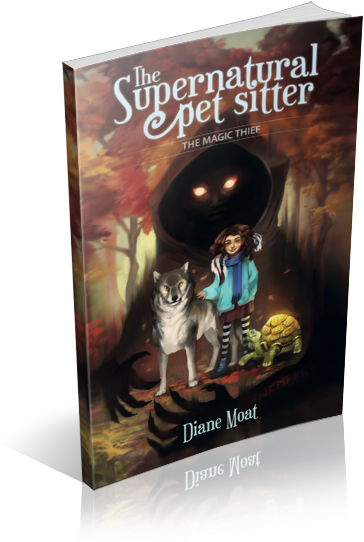 The Supernatural Pet Sitter By Diane Moat - Supernatural Pet Sitter: The Magic Thief: Volume 1 (368x550), Png Download