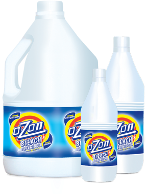 Ozon Liquid Chlorine Bleach - Ozon Bleach (350x398), Png Download