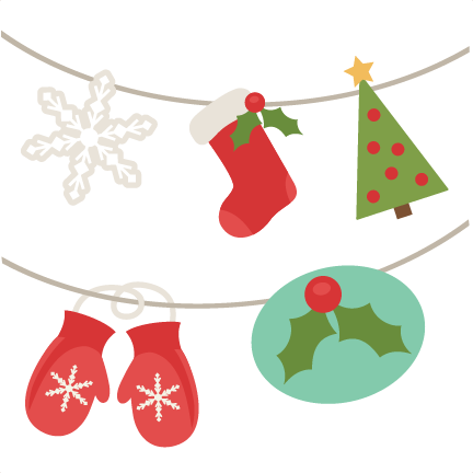 Christmas Banner Png - Digital Scrapbooking Christmas Banner (432x432), Png Download