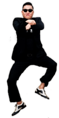 Psy Dancing Full - Psy Png (400x400), Png Download