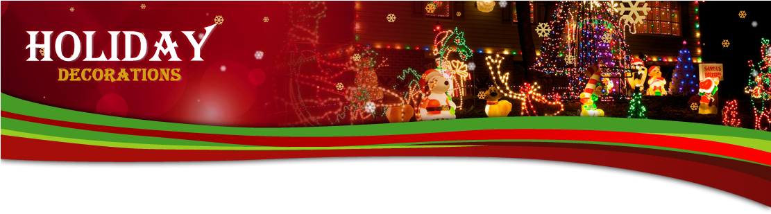 Christmas Lighting Service (1110x320), Png Download