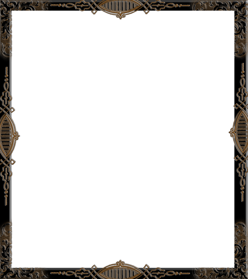 Clipart Royalty Free Stock Png By Spidergypsy On Deviantart - Picture Frame (841x949), Png Download