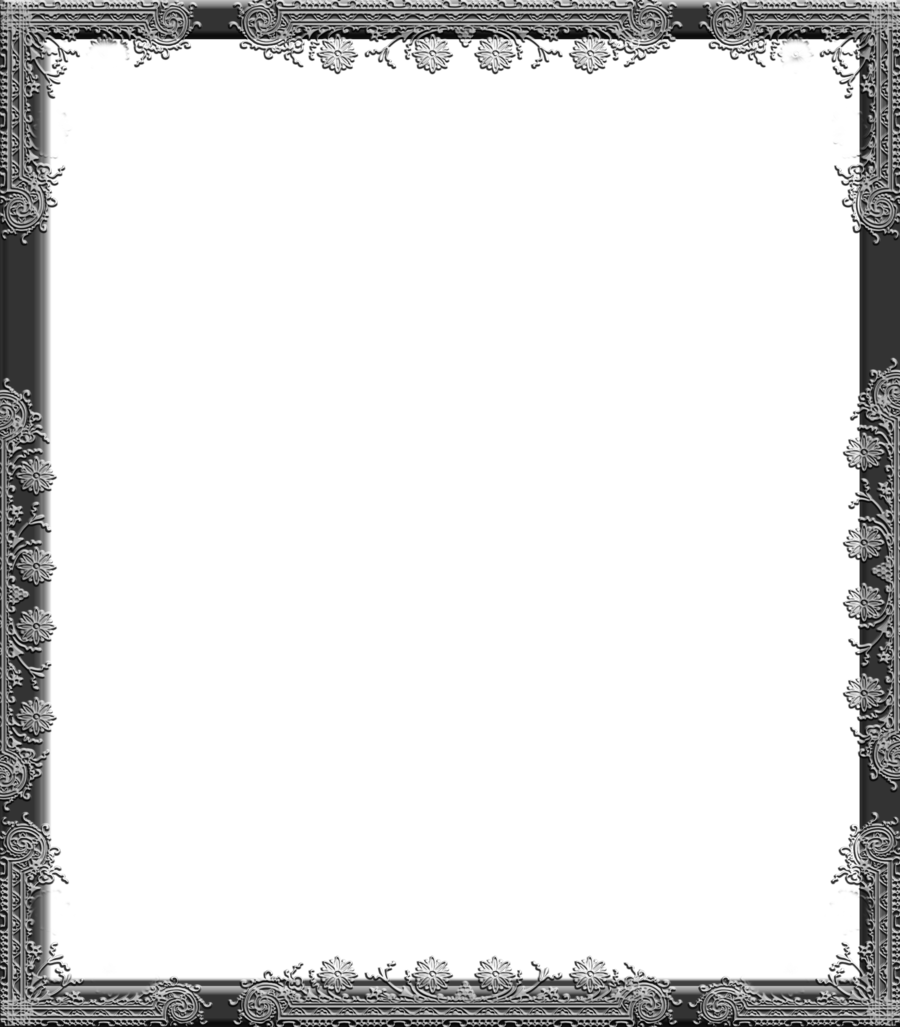 Frame By Spidergypsy On - Gothic Frame Transparent (837x955), Png Download