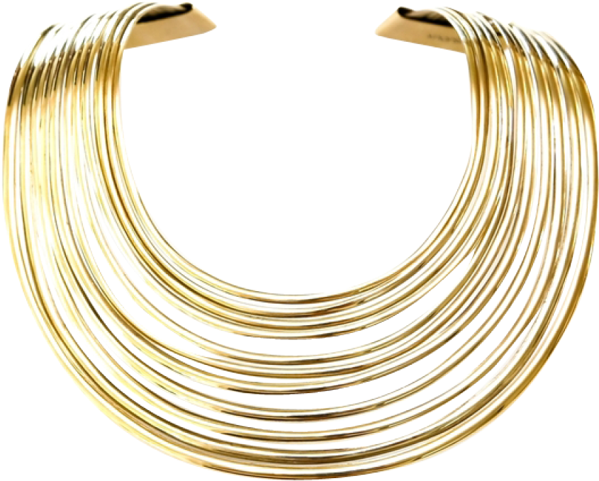 Cleo Collar Necklace - Bisjoux Cleo Collar Necklace (1200x1200), Png Download