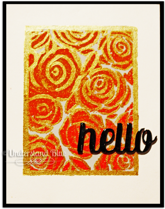 After It Dried, I Used A Fine Paintbrush And Some Golden - Visual Arts (600x745), Png Download