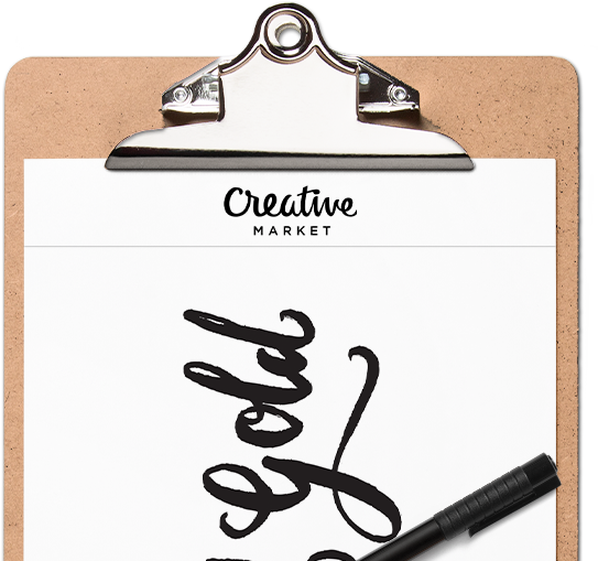 Create Your Own Gold Foil Cards - Creative Market (543x509), Png Download