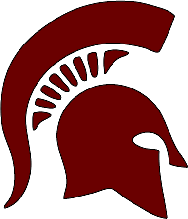Transparent Background - Michigan State Spartans (416x463), Png Download