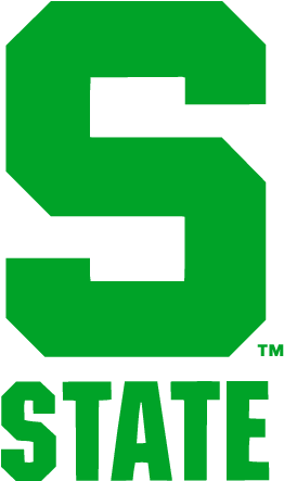 Nicht Verfügbar - Michigan State S Png (274x464), Png Download