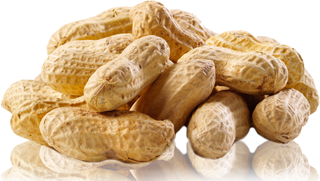 Dried Fruit And Nuts - Peanuts Food (467x258), Png Download