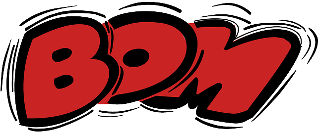Sign, Black, Icon, Cartoon, Explosion, Noise - Bom Png (640x320), Png Download