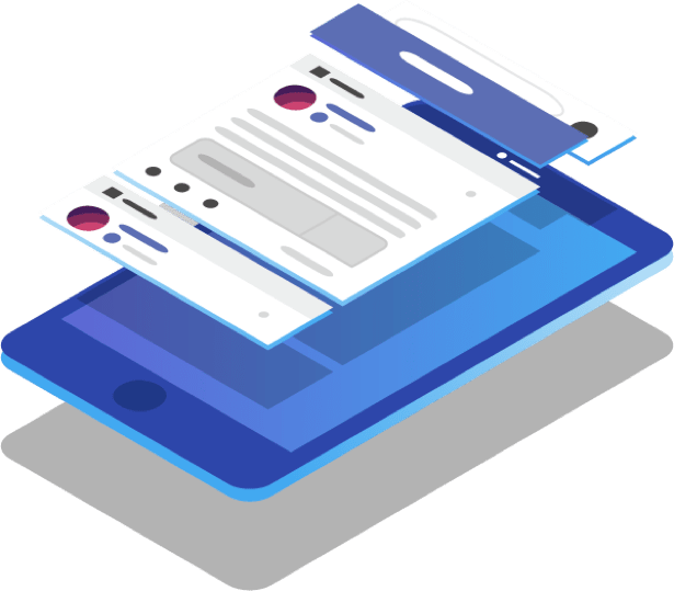 Blue Pulse - Gadget (615x539), Png Download