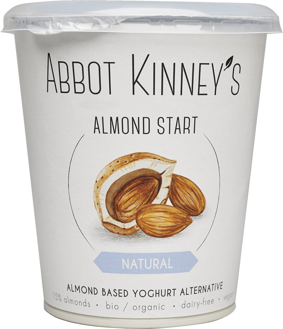Abbot Kinney's Almond Start 400 V3 Min - Abbot Kinney's Almond Yoghurt (400ml) (1500x1500), Png Download