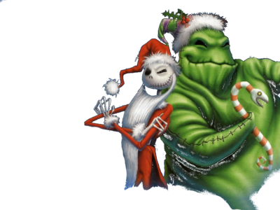 Nightmare Before Christmas Psd - Nightmare Before Christmas Transparent (400x300), Png Download