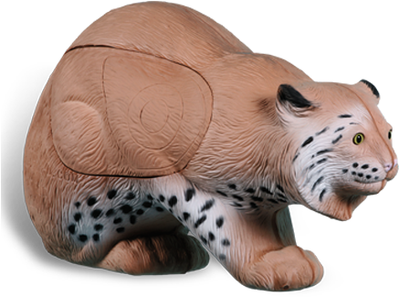 Bobcat - Rinehart Targets Rinehart Bobcat 3-d Foam Archery Target (450x505), Png Download
