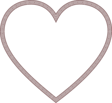 Heart Silver Antique Jewellery Picture Frames - Wedding (371x340), Png Download