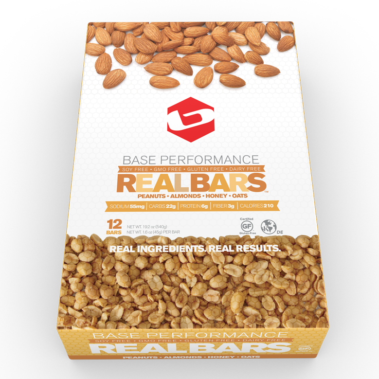Base Real Bars - Base Performance Real Bar Box Of 12 - Sweet Apple Crisp (779x779), Png Download