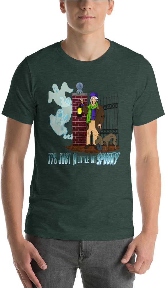 It's Just A Little Bit Spooky - T-shirt (1000x1000), Png Download