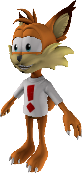 Download Zip Archive - Bubsy 3 Sprites (750x650), Png Download