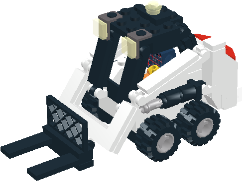 Bobcat - Lego (1275x679), Png Download