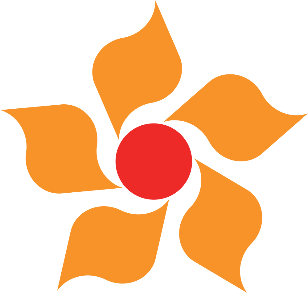 Cute Flower Clipart - 日光 市 ロゴ (1000x1000), Png Download