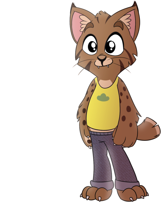Bobcat Svg Cartoon - Cartoon (1024x1024), Png Download