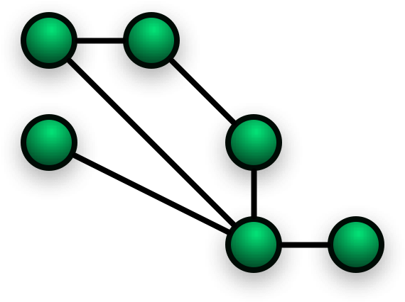 Networktopology-mesh - Mesh And Star Network (592x448), Png Download