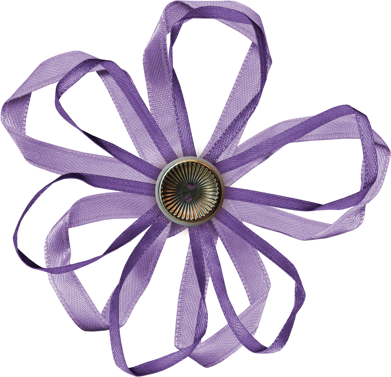 Images For > Purple Ribbon Bow Png - Purple Ribbon (1358x1272), Png Download