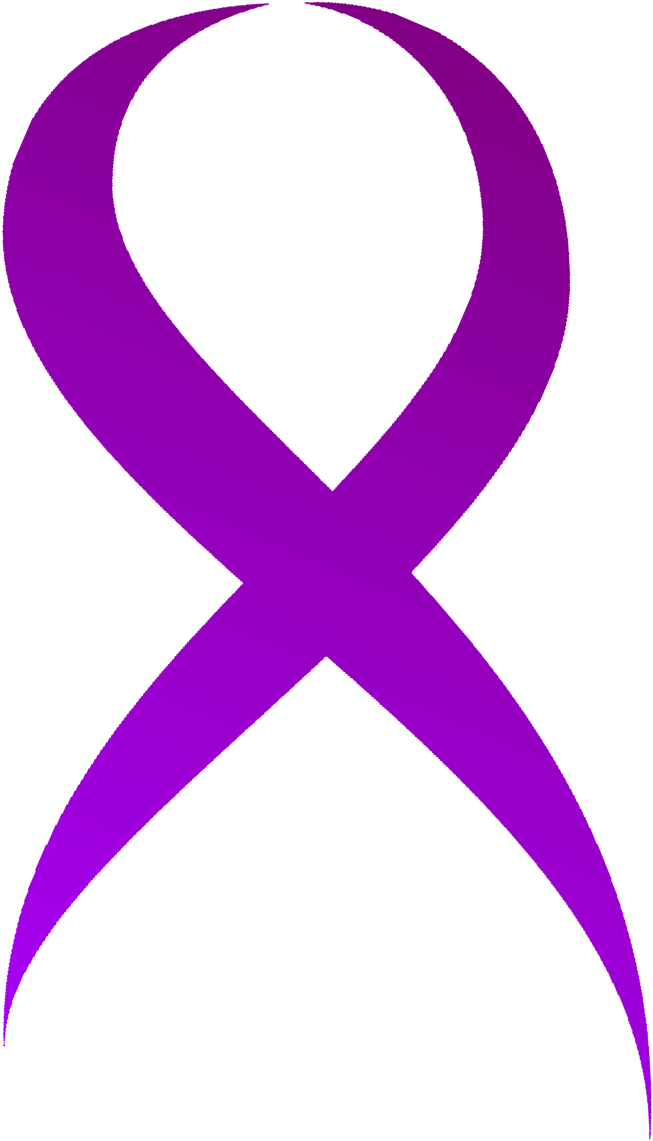 Purple Ribbon - Ribbon (1500x1500), Png Download