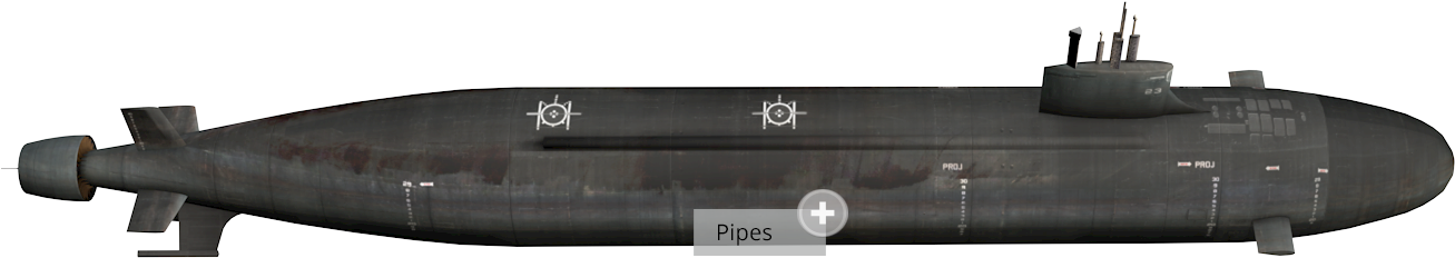 Submarine Png Free Download - Ship (1314x345), Png Download