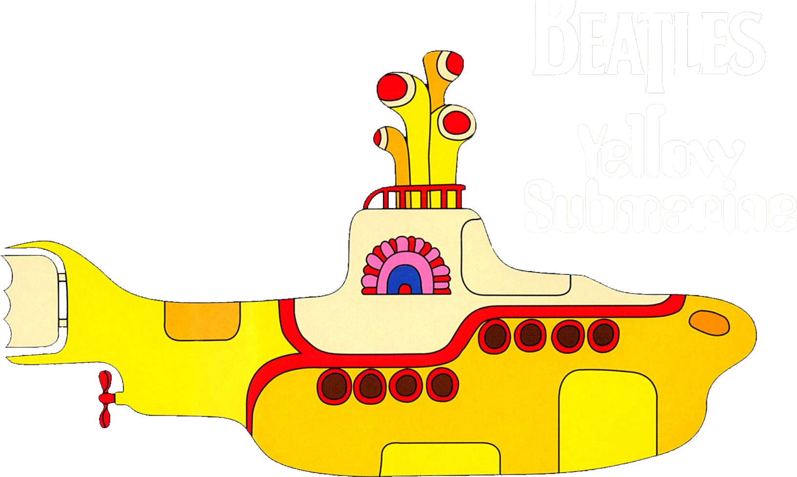 Submarine Png Hd - Yellow Submarine Beatles (1920x1080), Png Download