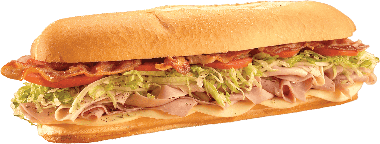 Submarine Sandwich Png Image Freeuse Download - Club Sub Jersey Mike's (1280x520), Png Download