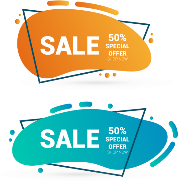 Offer Sale Banners Banner Shopping Png And - Shopping Banners Png (640x640), Png Download