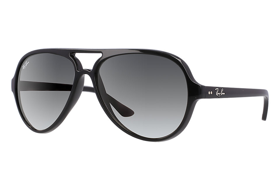 Ray-ban Rb4125 601/32 Black Gradient - Ray-ban Cats 5000 Rb 4125 601/3f, Aviator Sunglasses (960x824), Png Download
