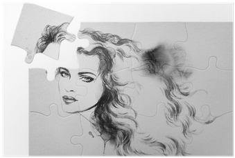 Woman Portrait - Sketch (400x400), Png Download