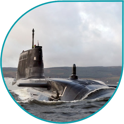1 Submarinesystems - Rolls Royce Nuclear Submarine (500x500), Png Download