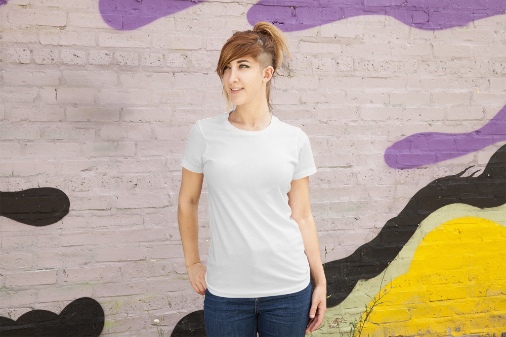 Download The Womens Tee Image - T-shirt (1000x667), Png Download