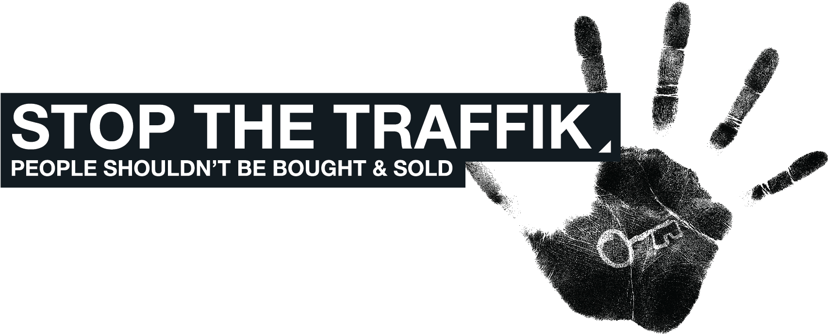 Logo Black-hand Stop The Traffik - Stop The Traffik Charity (1951x940), Png Download