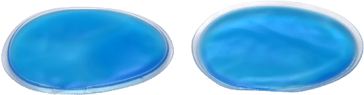 Eye Patch Gel - Earrings (717x324), Png Download