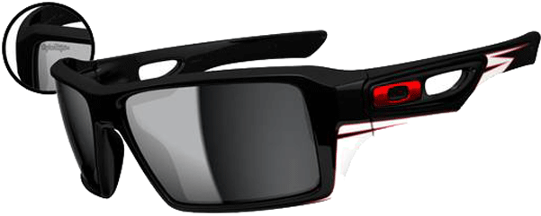 Oakley Troy Lee Designs Eyepatch 2 Polished Black Oo9136-15 - Oakley Valentino Rossi Jupiter Squared Men's Sunglasses (920x575), Png Download