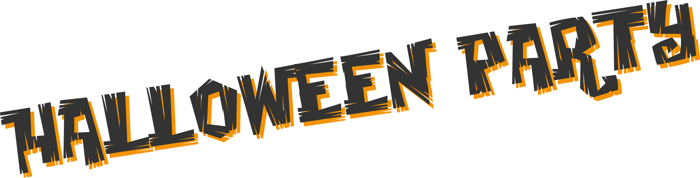 Halloween Party 2008 Logo - Halloween Party 2017 Logo (2355x601), Png Download