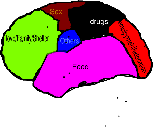 Human Brain Clip Art - Clip Art Human Brain (600x499), Png Download